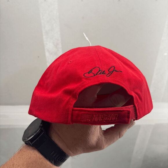 Dale Earnhardt JR 8 Budweiser Action Hat Hook & Loop Adjustable Hat New! - Picture 3 of 9